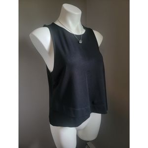 BR Asymetrical Hem Sleeveless Top